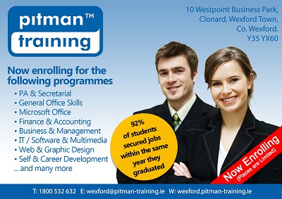 Pitman Training courses in Wexford