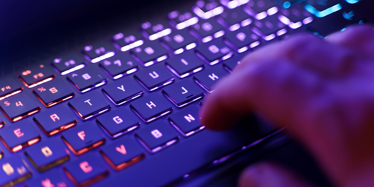 A close-up image of a compact wireless keyboard, designed to save space and enhance productivity—perfect for creating a tidy and efficient workspace.