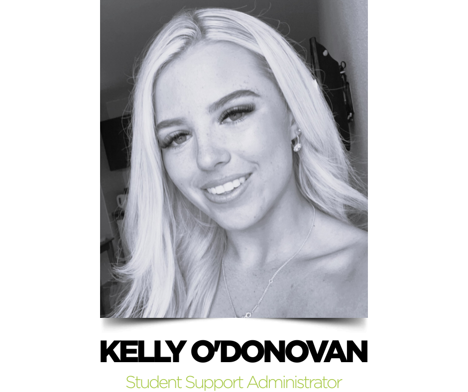 Kelly O'Donovan, Student Support Administrator at the Pitman Training Centre in Cork, Ireland Kelly O'Donovan, Student Support Administrator at the Pitman Training Centre in Cork, Ireland