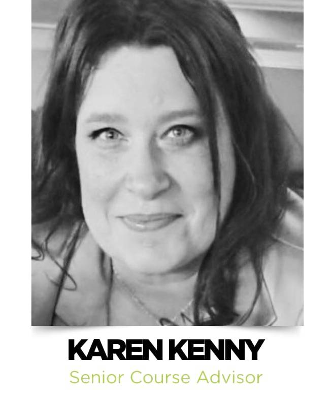 Karen, Senior Course Advisor at Pitman Training Laois, advising students on courses and diplomas to match their career goals.