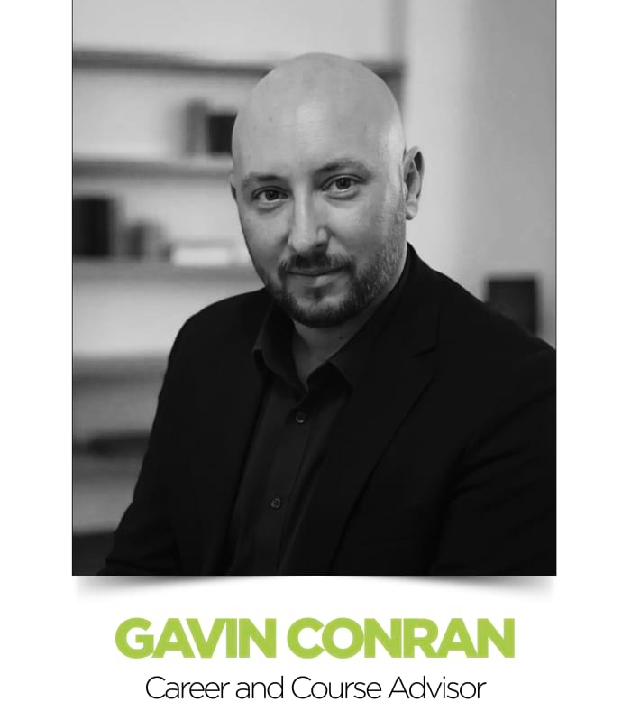 Gavin Conranl - Career and Course Advisor Gavin Conranl, Career and Course Advisor at the Pitman Training Centre in Cork
