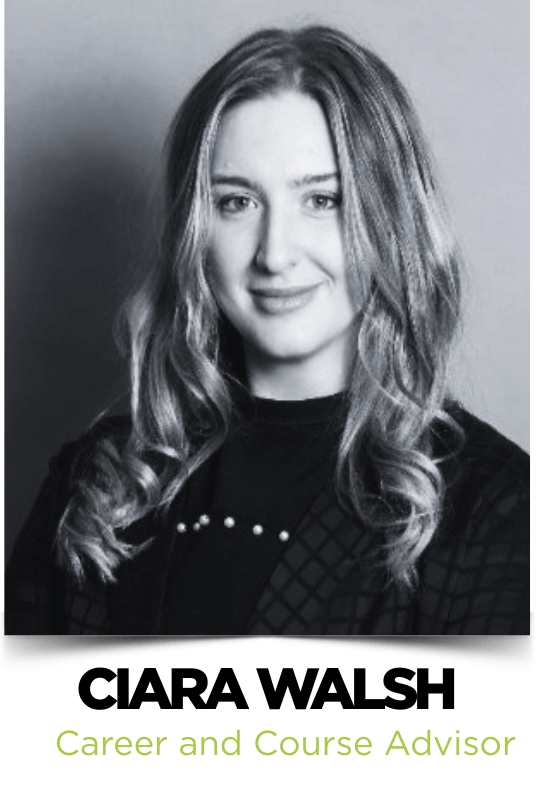 Professional portrait of Ciara Walsh, Career and Course Advisor