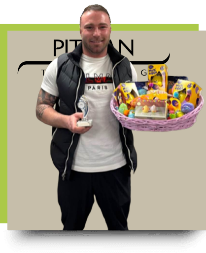 Barry Bresnihan – Student of the Month Barry Bresnihan, Student of the Month and Easter Hamper Winner at Pitman Training Cork.